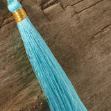 aqua buddha necklace