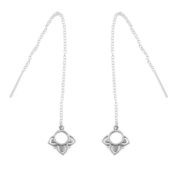 Past Present and Future Threader Earrings