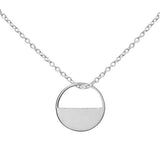 Half Disc Necklace