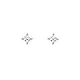 Dainty Moroccan Star Stud Earrings