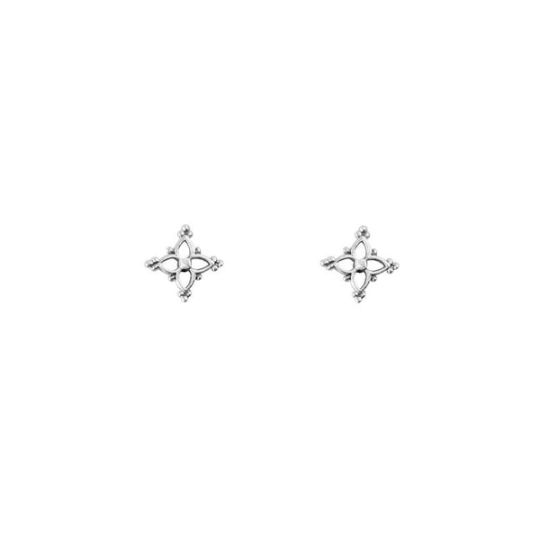 Dainty Moroccan Star Stud Earrings